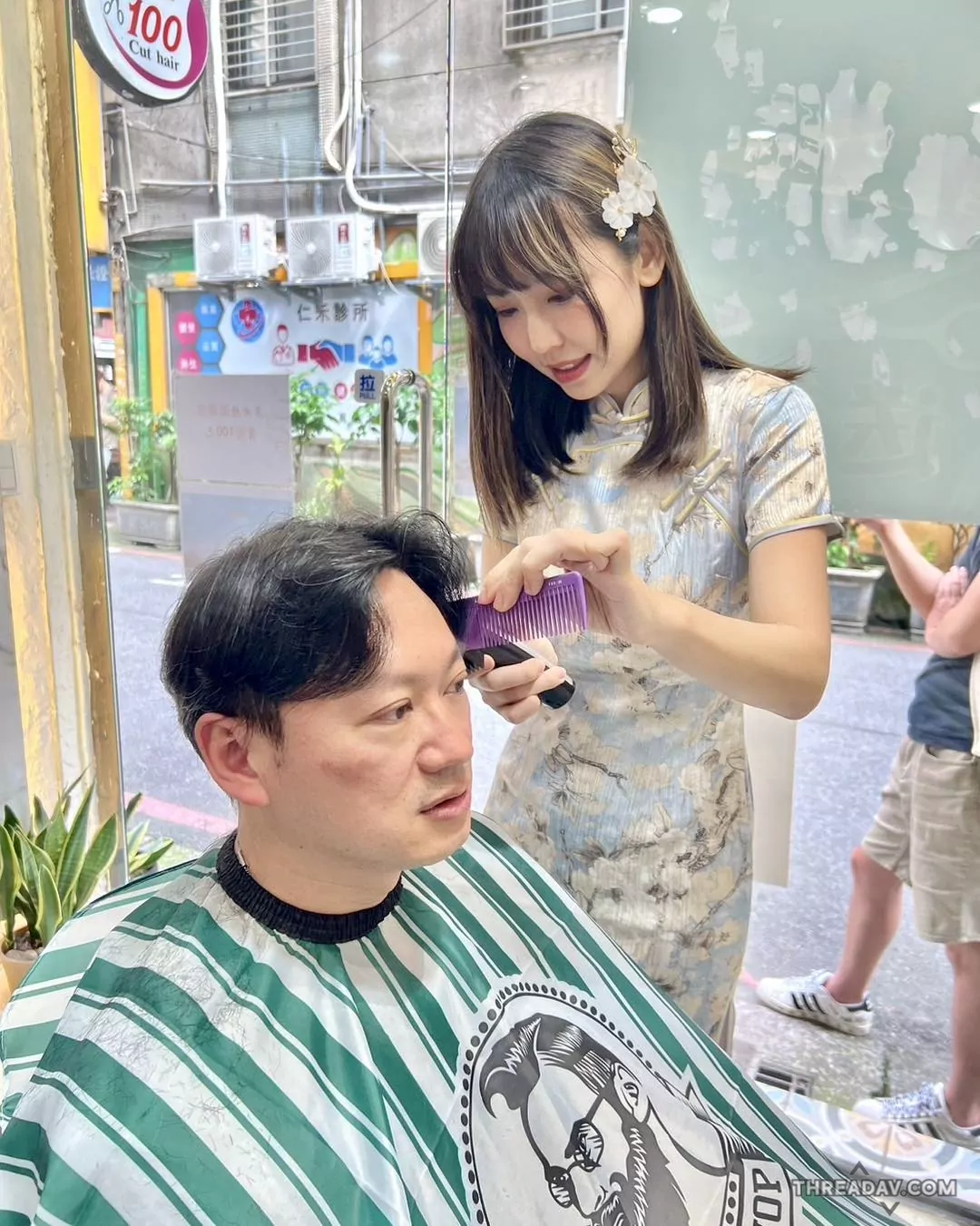 旗袍髮型師風采奪人：客戶戀愛了的氣質美女 - 網路焦點