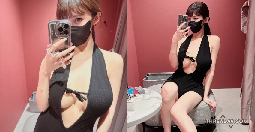 巨乳甜心《安希Anxi》深V私服曝光！肚臍涼快顯身材必看 - 網路美女