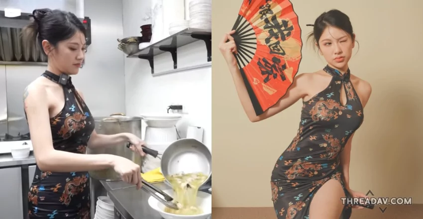網紅老闆娘秀絕技！美女主廚的酸菜魚料理秘訣，刀工驚人吸引眾人目光
