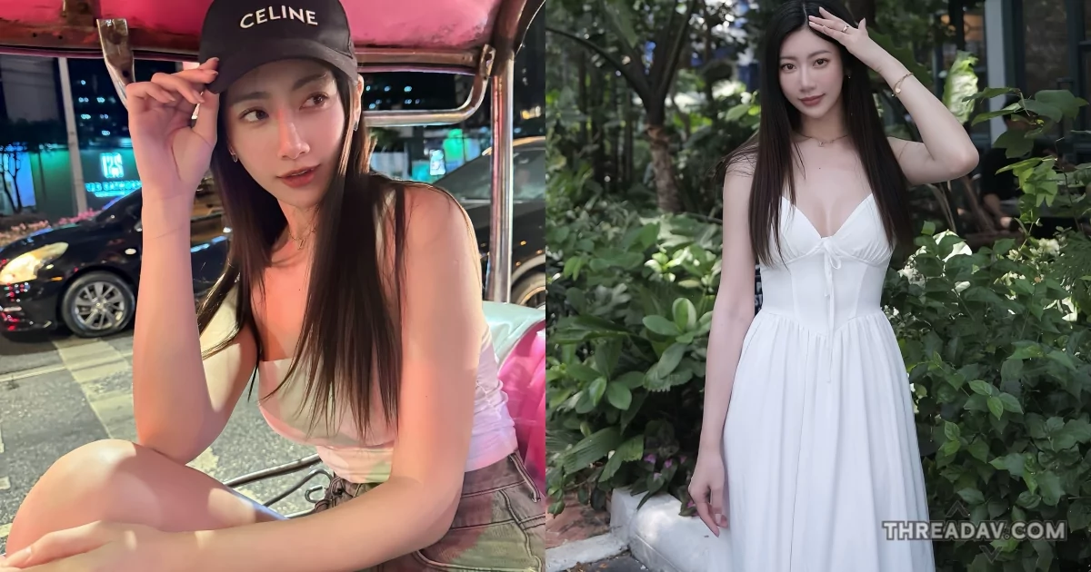 氣質正妹「比特」泰國度假清涼又性感！搭嘟嘟車吸引路人目光 - 網路美女