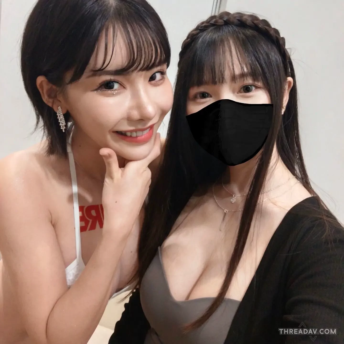 深田詠美鐵粉巨乳正妹補車漆照曝光，網友瘋狂放大看！