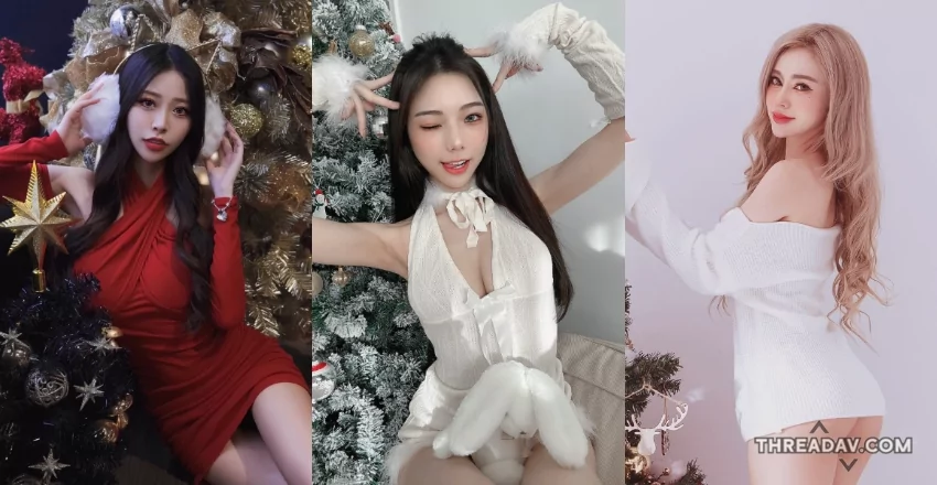 【必收】JKF女郎與聖誕樹交織，打造最美聖誕禮物！- 網路美女