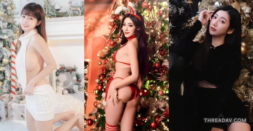【必收】JKF女郎與聖誕樹交織，打造最美聖誕禮物！- 網路美女