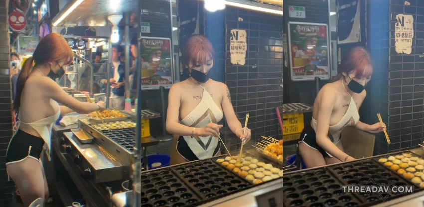 【爆料】士林夜市鳥蛋攤「正妹老闆娘」太辣！網友瘋狂留言想加點胸前兩顆