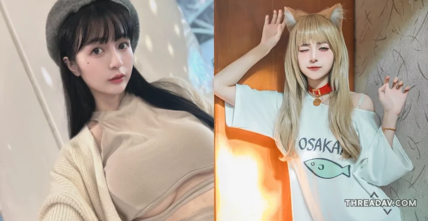 辣眼睛！性感女神《辰辰》偷穿妹妹衣服大膽秀身材　網友驚呼渾圓下乳探出頭