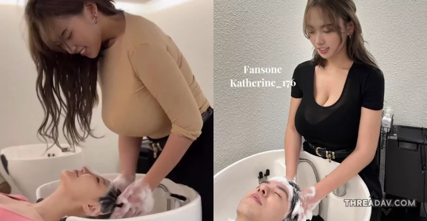 台北超巨髮型設計師洗頭技術令人驚艷，猶如泰山壓頂！- 網路美女