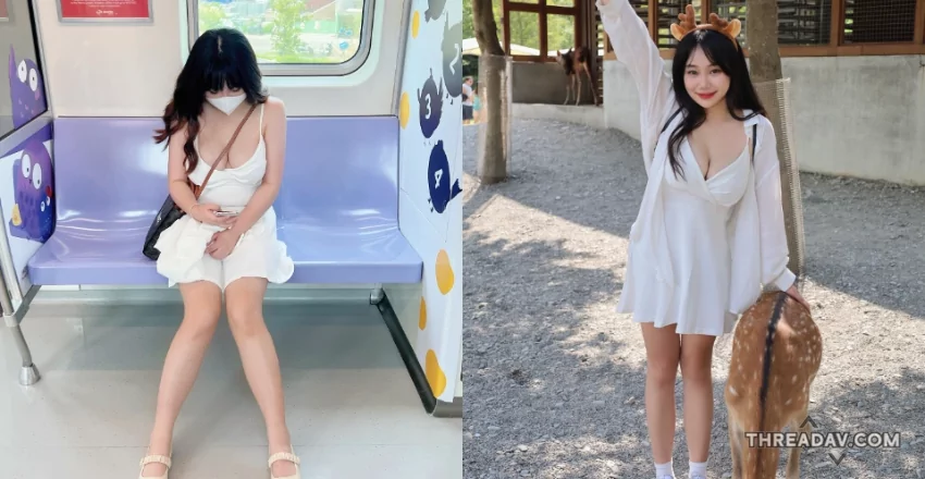 捷運驚見！童顏巨乳「Kelly小九九」爆紅照曝光 - 網路美女話題全記錄