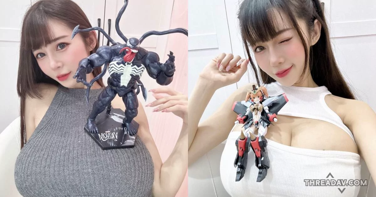 安希開箱新玩具！超巨乳讓粉絲羨慕不已，直呼「想親臨現場」
