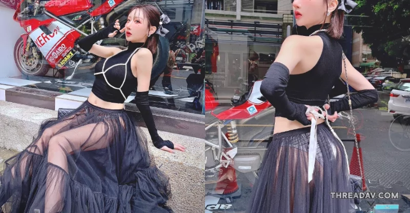 網路美女葉妮妮Minnie透視內褲瘋狂展示！你絕對不能錯過