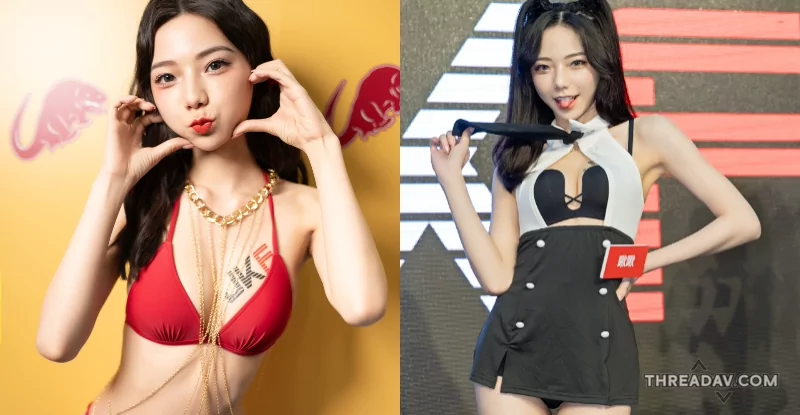 女神啾啾櫥窗賣萌示愛，絕色美體勾起飢渴慾望！網路美女必看