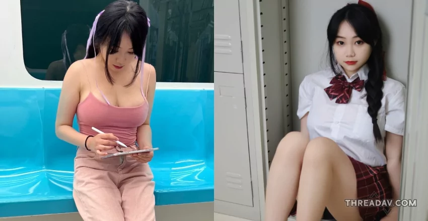 台北捷運巨乳美女走光！細肩帶背心驚現超量美景