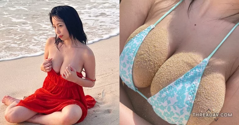 驚人近距離！巨乳美少女的害羞特寫，網友驚呼似花生麻糬 - 網路美女風采