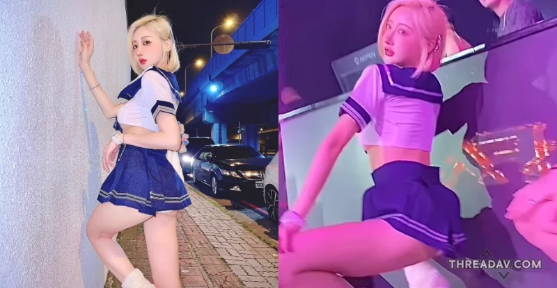 台中夜店「葉妮妮」不良JK搖落，驚見「電動馬達」洩春光！ - 網路美女