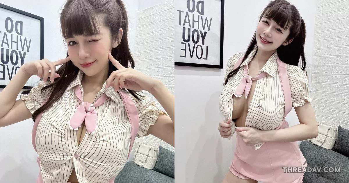 驚！F Cup美女「安希」胸前扣因豐滿爆開，網友瘋傳影片
