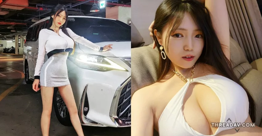 正妹車業務張瑜Tako展示長腿促銷，購車加贈特別禮遇 - 網路美女增添買氣