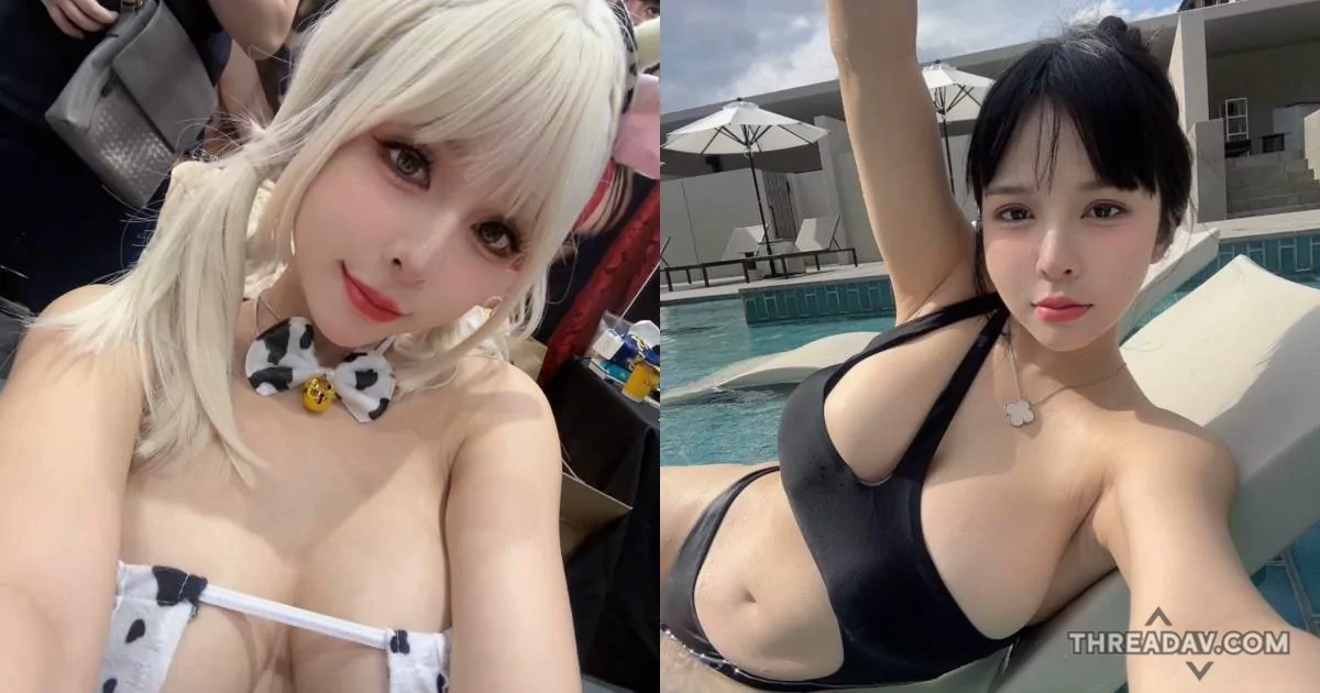 木瓜姊姊「香菱」換上「白嫩乳牛」造型登場，粉絲直呼驚豔！- 網路美女