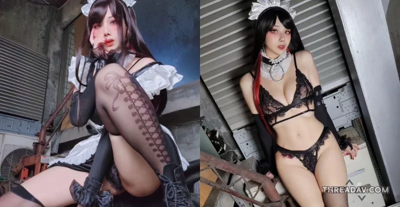 國際女僕日特輯！性感女僕「甘娜Ping」引爆網路，狂掀熱潮！ - 網路美女