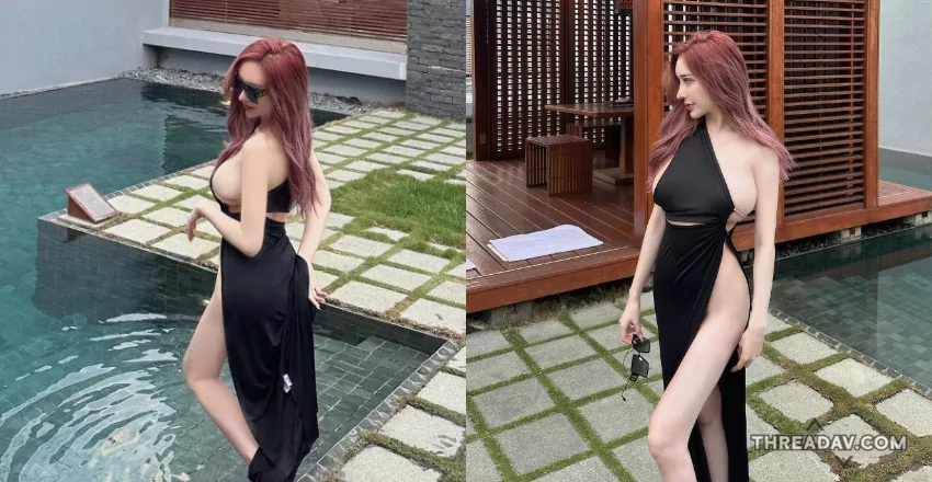 雲嫣涵碧樓泳裝霸氣露出 網友驚呼乳量炸裂！