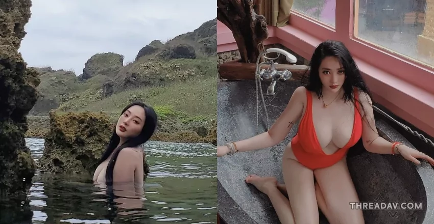驚！全台最辣護理師「無束縛小海女」現身海邊！
