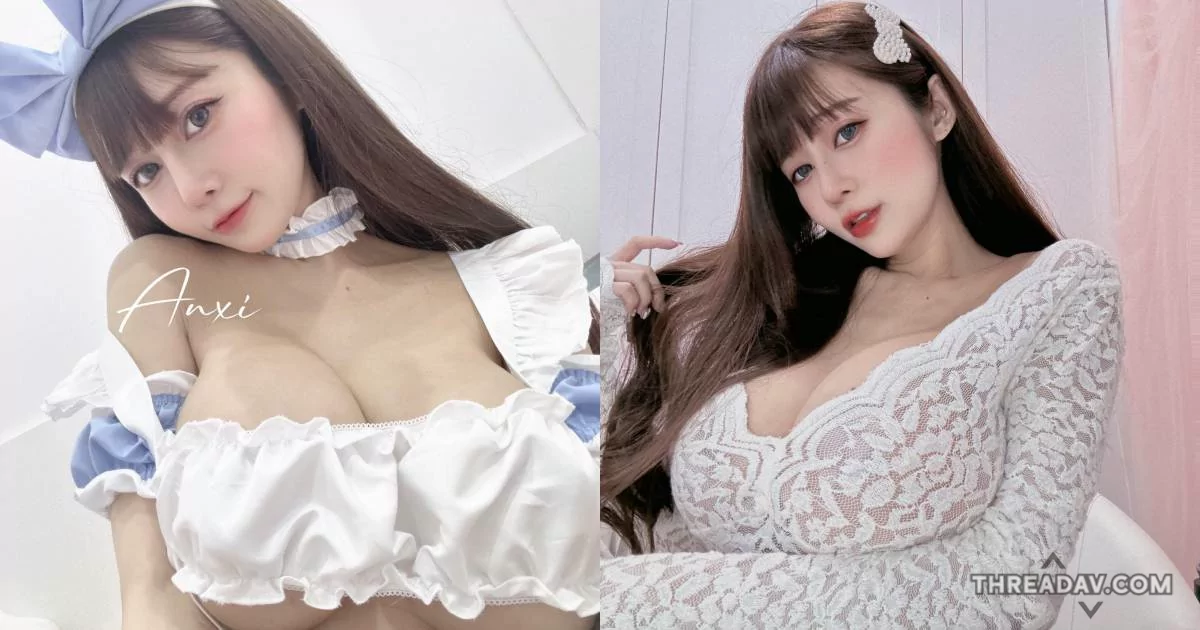 性感女僕「安希」爆乳難以駕馭！豐滿雙峰溢出引爆網路熱議
