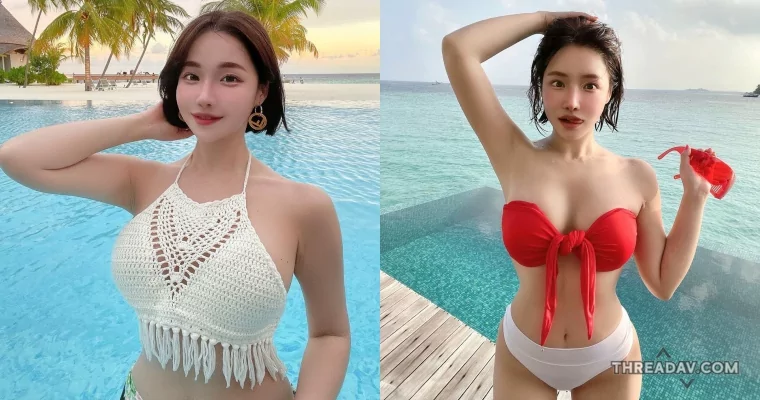 男生心目中的完美女神：短髮網美展現迷人豐滿曲線