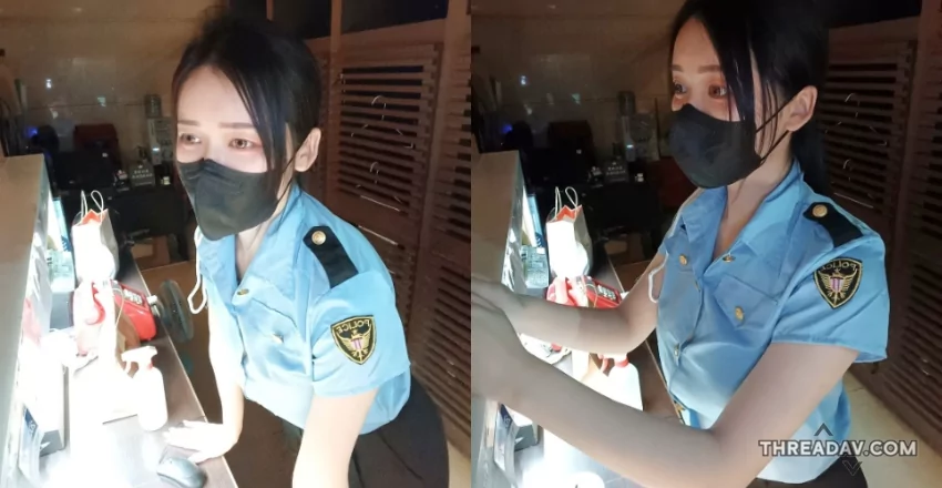 正妹警衛驚現「火辣身材」：戰力爆表，挑戰者請三思！