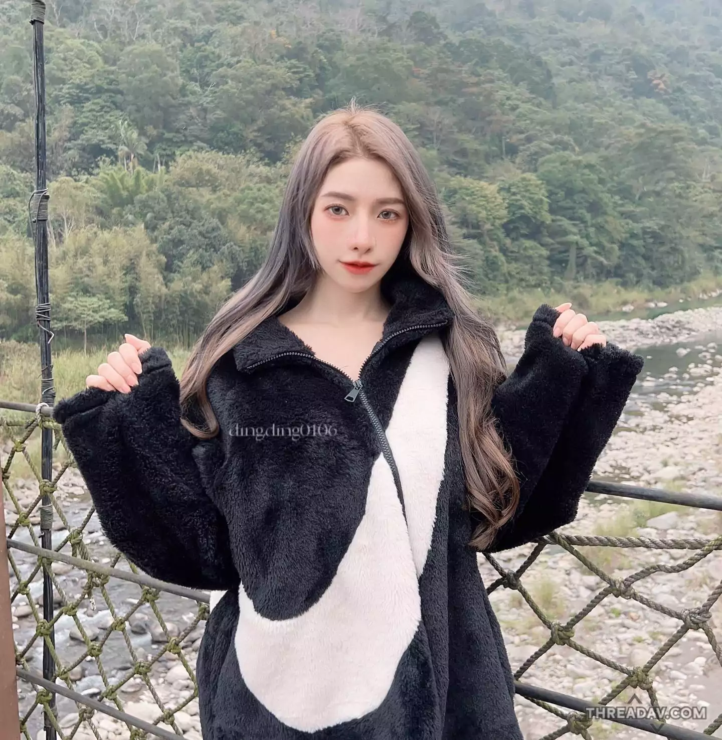 丁丁Dingding新竹露營大曝光！驚見馬甲線下的秘密美景