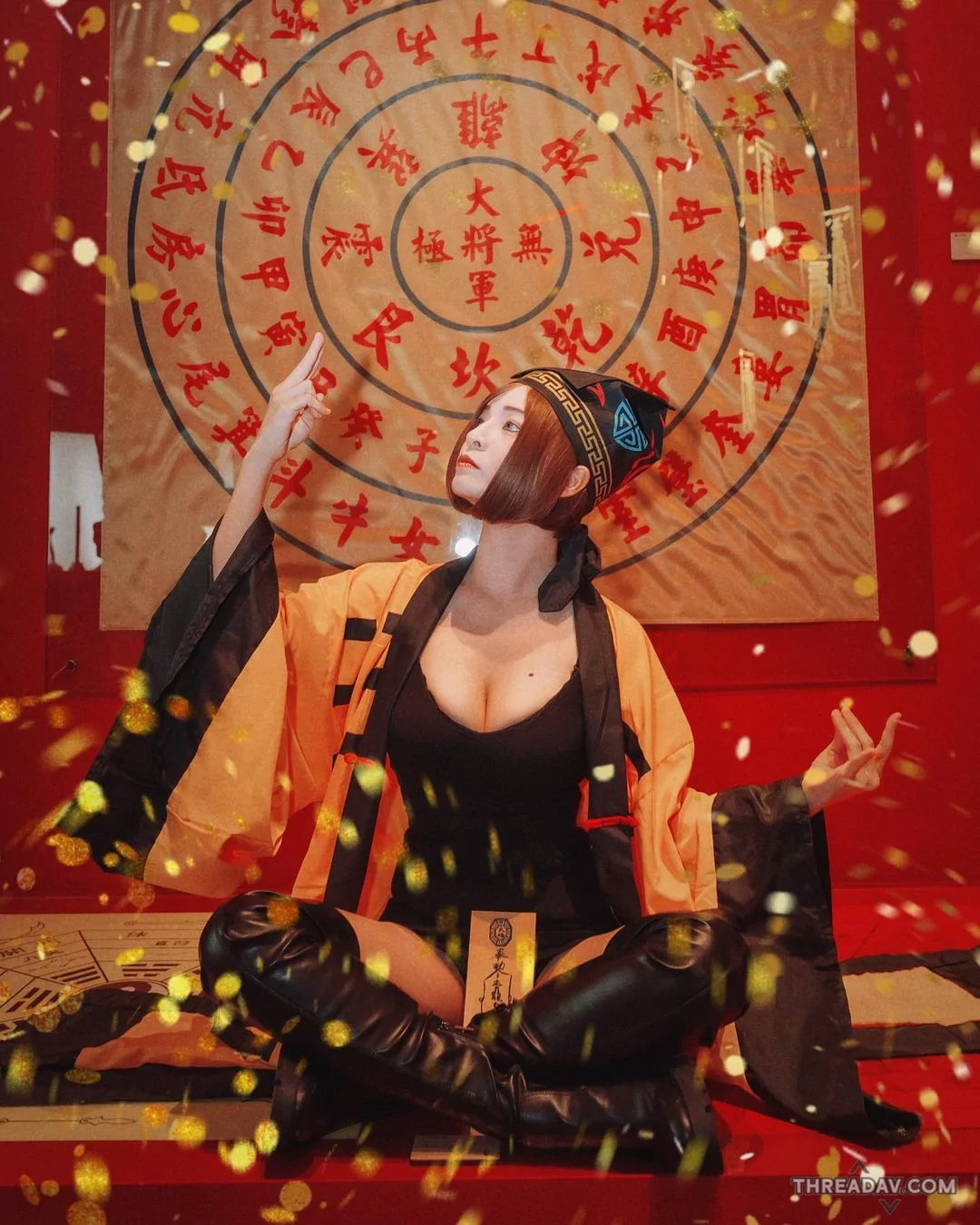 巨乳道士「阿鬼師」神奇解厄洩天機，「大吉大粒」湧千萬信眾親眼見證！ - 網路美女大放送