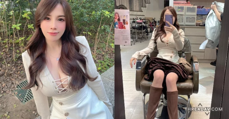 「吉寶Keppel」巨乳仙女年前換髮型，「白大猛乳」引爆網友熱議！ - 網路美女