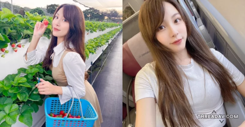 陽光正妹艾緒莉Ashley在草莓園！甜美魅力與凹凸曲線讓你想帶她回家