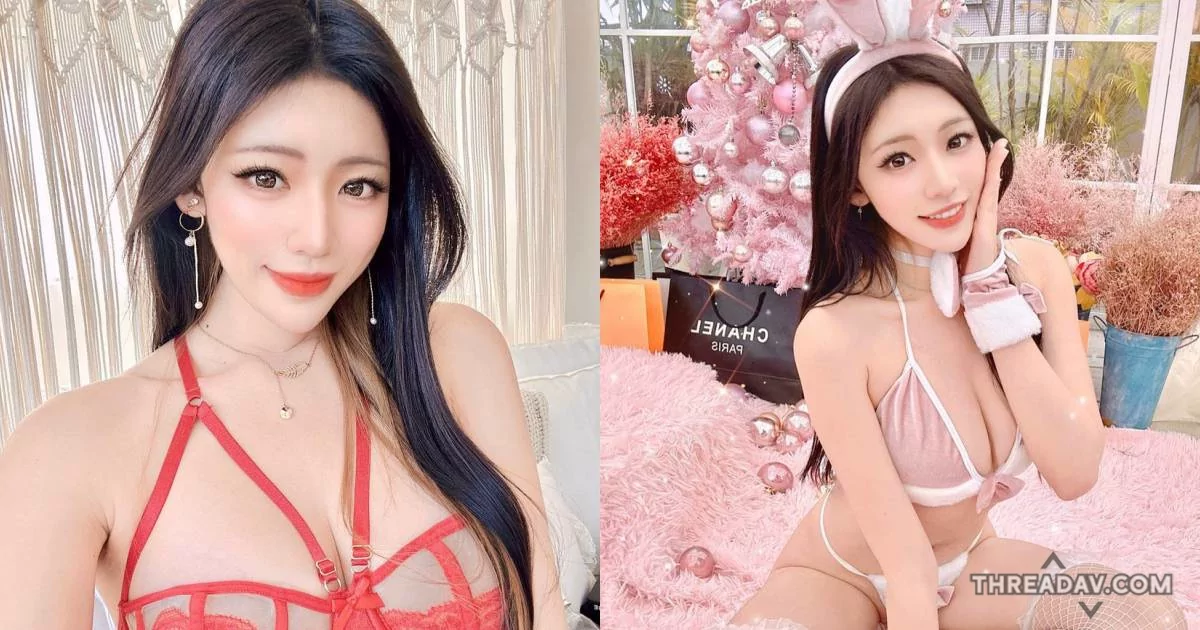 2022粉紅兔女神「謝立琪 Kiki」火辣兔女郎裝扮秀美胸玉腿！迎新年必看！