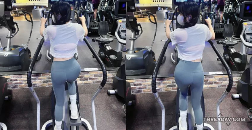 健身房驚見「巨乳吃貨」！幸福男子後悔沒早點遇見蜜桃女孩 - 網路美女