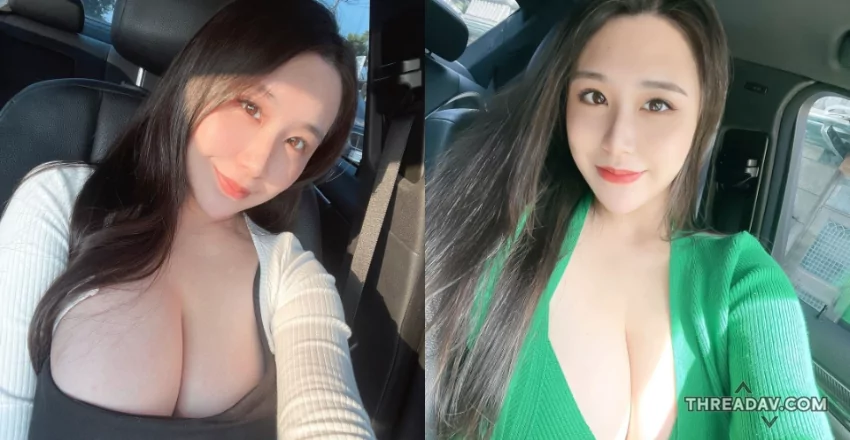 巨乳健身教練孫孫胸前不科學腫脹，穿低胸差點掉出來！網友嗨爆看傻眼