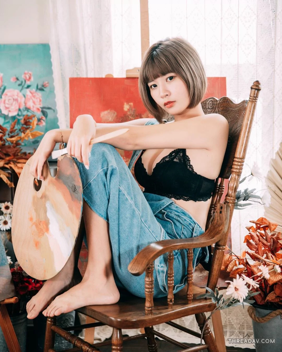 網紅果果寶寶大膽展現迷人美乳，粉絲驚艷人體藝術之美