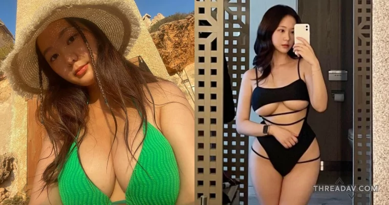 網紅驚豔曝光！素人正妹泳裝照掉出巨乳，網友瘋狂點擊