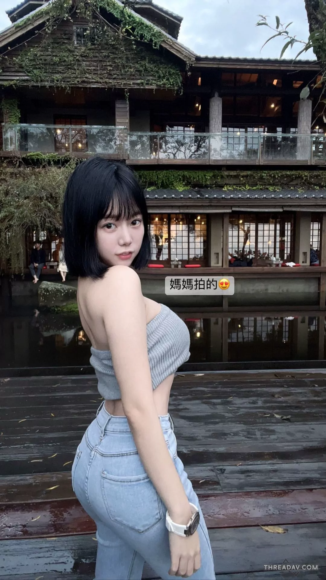 「巨乳小隻馬「米米」上圍需修小！美照曝光」- 網路美女