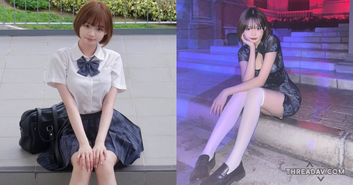 短髮制服美女驚豔變身！性感旗袍展現完美曲線 - 網路美女的反差魅力