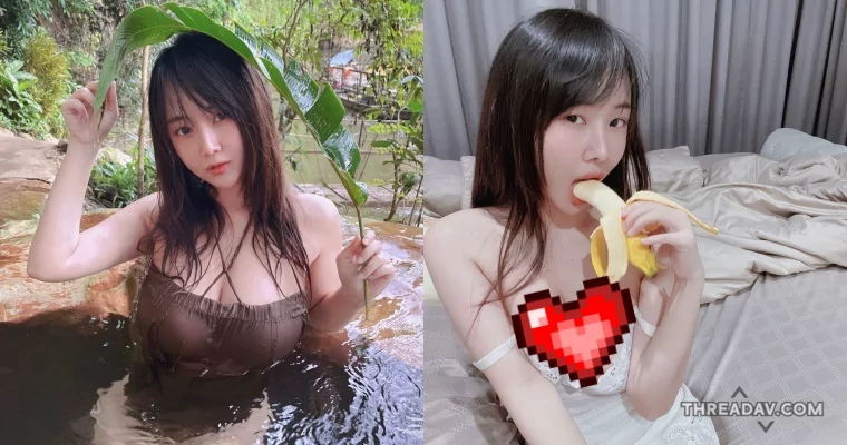 泰國網紅Munkaw穿衣大膽！吃香蕉引爆百萬追蹤 - 網路美女風采