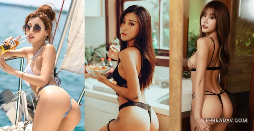 火辣妖精「Lara 雙囍」極品美臀露出，誘惑不已！
