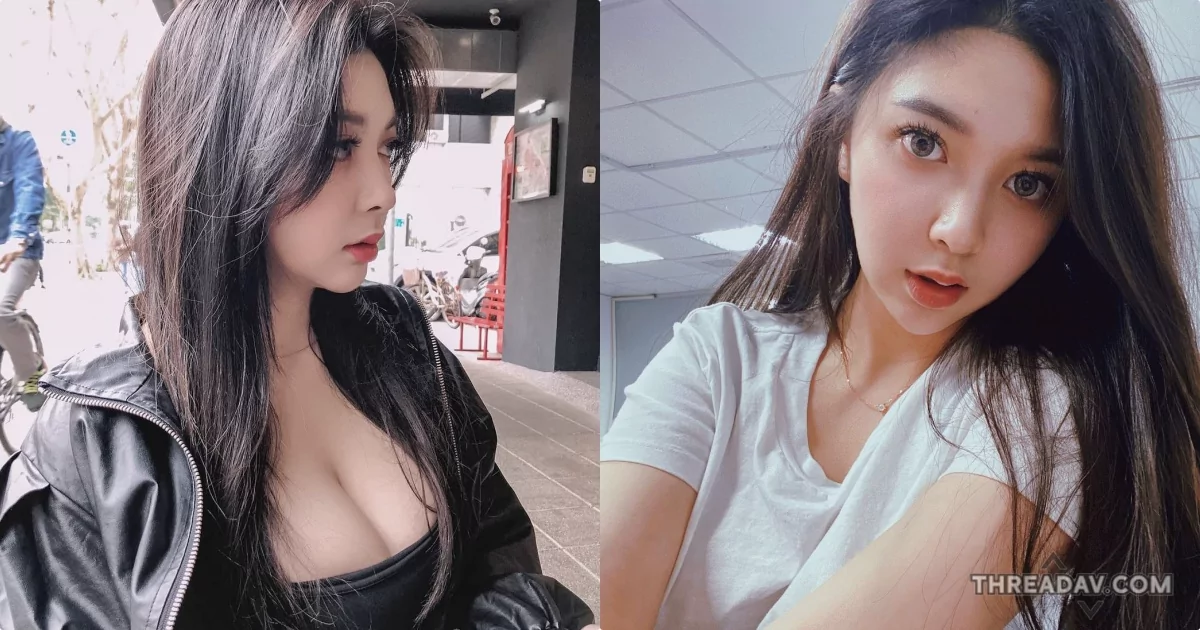 愷咪Kimi美乳辣妹火辣低胸造型，「大顆車頭燈」驚艷全場！