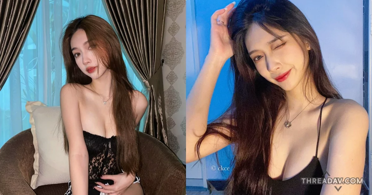 火辣長髮美女驚豔亮相：連身誘惑睡衣造型，性感姿勢盡展魅力！