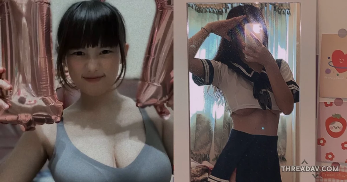 高中美女「奶油」驚豔曝光：飽滿巨乳搶眼，網友驚呼不可思議！