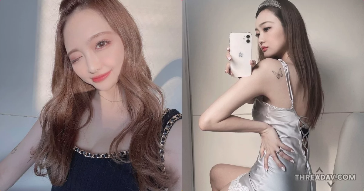 火辣櫻花妹細肩帶裝展現美背，鏤空設計引人遐想！