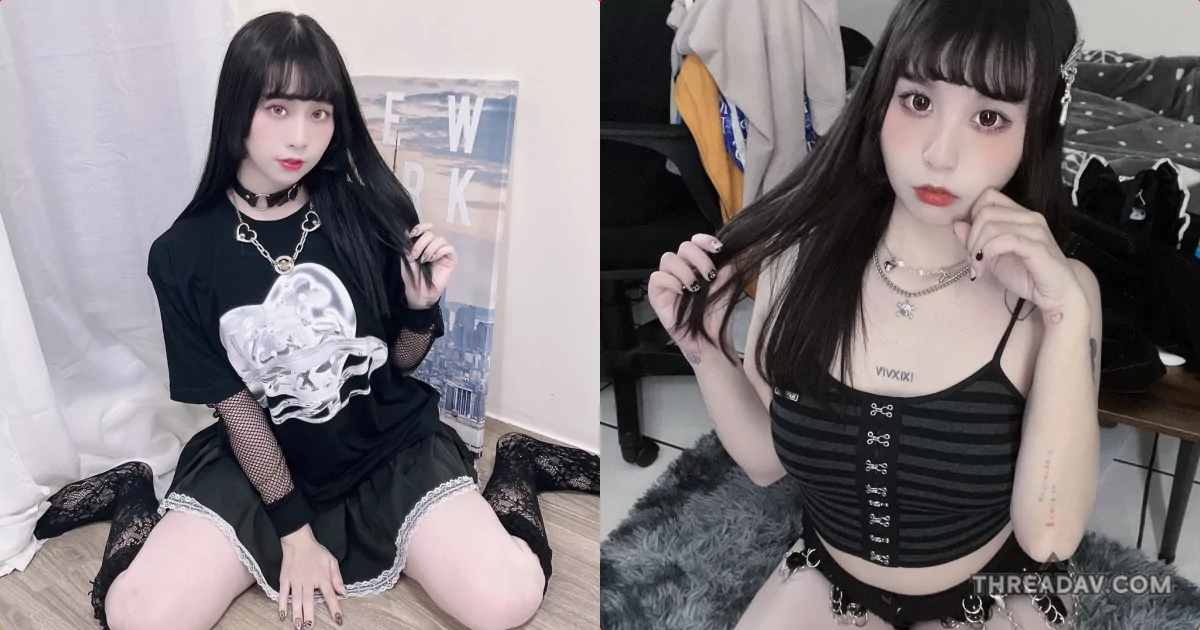 性感長髮美女「桃桃」誘人跪姿曝光，粉絲狂熱示愛不停歇！
