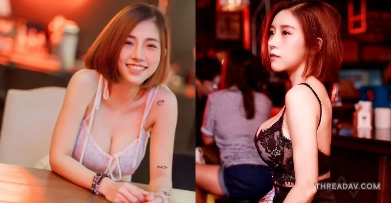 驚艷！酒吧裡的超甜短髮正妹笑容迷人，還喝下波霸奶酒瞬間醉倒眾人！
