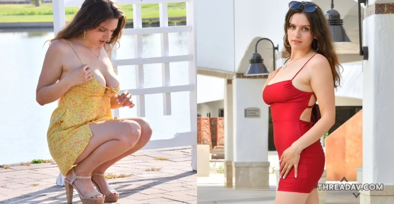 網路美女爆乳展示！雪白巨乳激動鞠躬，畫面震撼不可錯過！