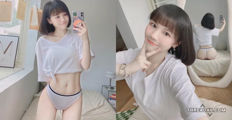 「空靈宅女」甜笑斑比蹲，魔鬼細節大藏「絕美蜜桃臀」！銷魂川必看！