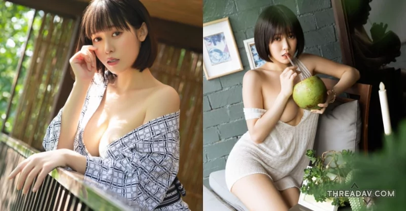 清新妹子「語萱菈菈」大秀豪乳吸椰子水，網友讚：「超消暑必備！」 - 美女網紅