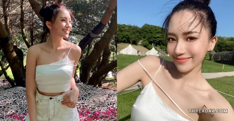 「露營新鮮人必看！陽光正妹的身心大解放，燦爛甜笑讓你陶醉」 - 網路美女