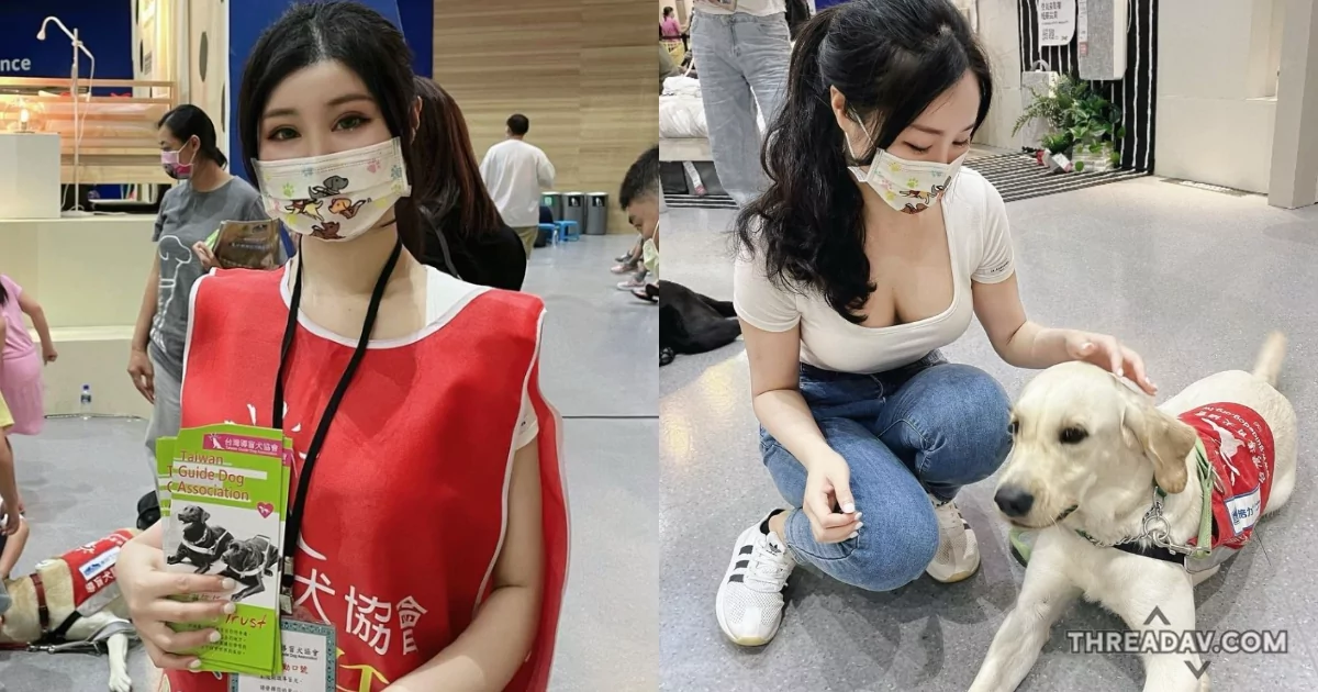 混血導盲犬協會義工Mavis展現亮眼魅力，你絕對不能錯過！